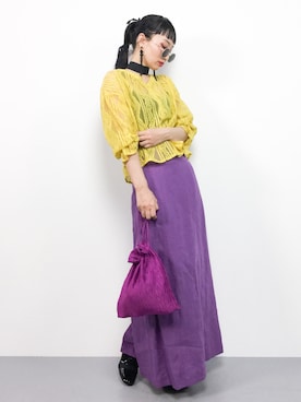 COLLENTE(yuco)さん（レディース・168cm）の春コーディネート