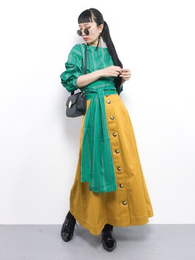 COLLENTE(yuco)さん（レディース・168cm）の春コーディネート