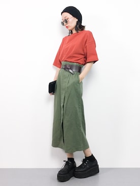 COLLENTE(yuco)さん（レディース・168cm）の春コーディネート