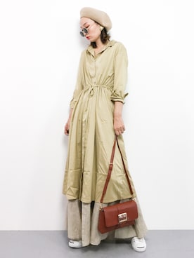 COLLENTE(yuco)さん（レディース・168cm）の春コーディネート