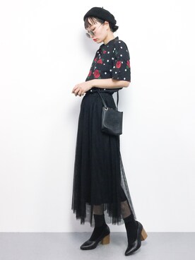 COLLENTE(yuco)さん（レディース・168cm）の夏コーディネート