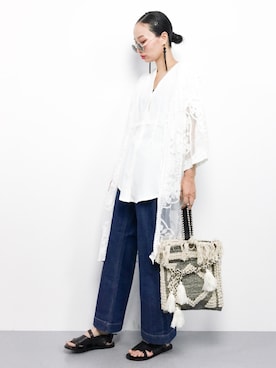 COLLENTE(yuco)さん（レディース・168cm）の夏コーディネート