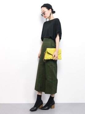 COLLENTE(yuco)さん（レディース・168cm）の夏コーディネート