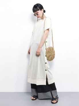 COLLENTE(yuco)さん（レディース・168cm）の夏コーディネート