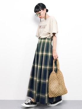 COLLENTE(yuco)さん（レディース・168cm）の夏コーディネート