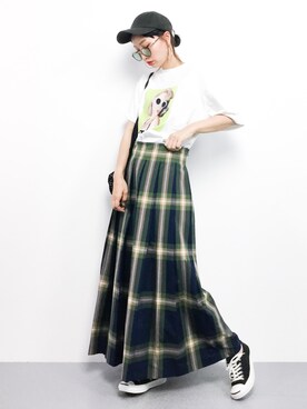 COLLENTE(yuco)さん(レディース・168cm)の夏コーディネート