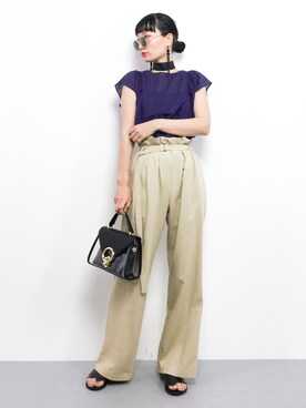 COLLENTE(yuco)さん(レディース・168cm)の夏コーディネート