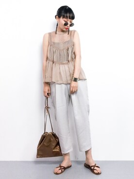 COLLENTE(yuco)さん(レディース・168cm)の夏コーディネート