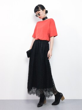 COLLENTE(yuco)さん（レディース・168cm）の夏コーディネート