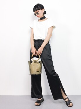 COLLENTE(yuco)さん（レディース・168cm）の夏コーディネート