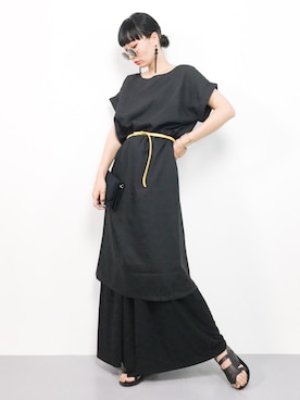 COLLENTE(yuco)さん（レディース・168cm）の夏コーディネート