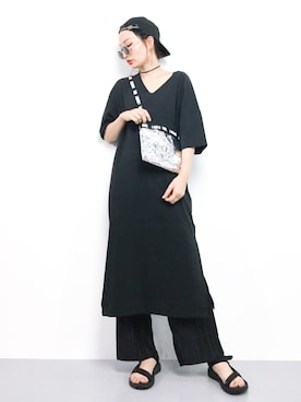 COLLENTE(yuco)さん（レディース・168cm）の夏コーディネート