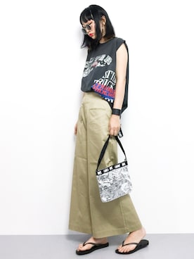 COLLENTE(yuco)さん（レディース・168cm）の夏コーディネート