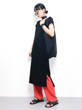 COLLENTE(yuco)さん（レディース・168cm）の夏コーディネート