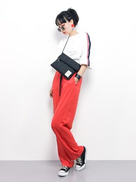 COLLENTE(yuco)さん（レディース・168cm）の夏コーディネート