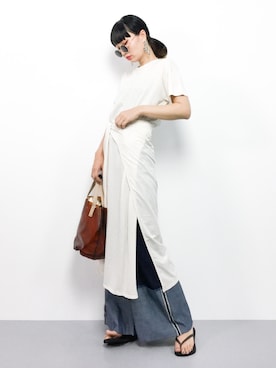 COLLENTE(yuco)さん（レディース・168cm）の夏コーディネート