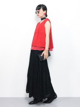 COLLENTE(yuco)さん（レディース・168cm）の夏コーディネート