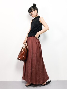 COLLENTE(yuco)さん（レディース・168cm）の夏コーディネート