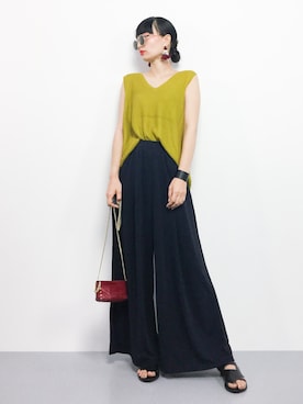 COLLENTE(yuco)さん（レディース・168cm）の夏コーディネート