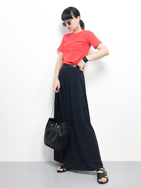 COLLENTE(yuco)さん（レディース・168cm）の夏コーディネート