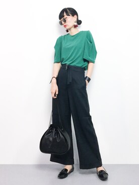 COLLENTE(yuco)さん（レディース・168cm）の夏コーディネート