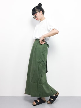 COLLENTE(yuco)さん（レディース・168cm）の夏コーディネート