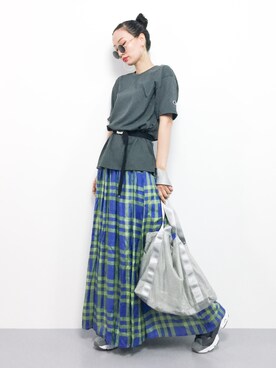 COLLENTE(yuco)さん（レディース・168cm）の夏コーディネート