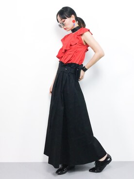 COLLENTE(yuco)さん（レディース・168cm）の夏コーディネート