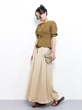 COLLENTE(yuco)さん（レディース・168cm）の夏コーディネート