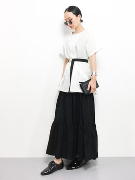 COLLENTE(yuco)さん（レディース・168cm）の夏コーディネート