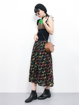 COLLENTE(yuco)さん（レディース・168cm）の夏コーディネート