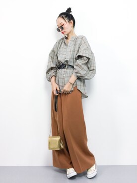 COLLENTE(yuco)さん（レディース・168cm）の夏コーディネート