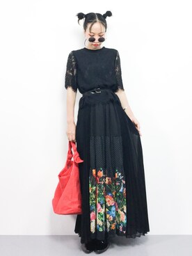 COLLENTE(yuco)さん（レディース・168cm）の夏コーディネート