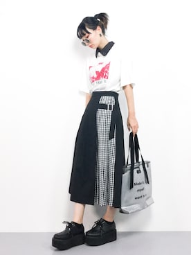 COLLENTE(yuco)さん（レディース・168cm）の夏コーディネート