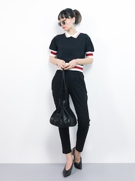 COLLENTE(yuco)さん（レディース・168cm）の夏コーディネート