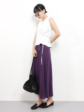 COLLENTE(yuco)さん（レディース・168cm）の夏コーディネート