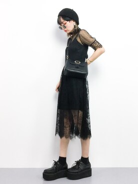 COLLENTE(yuco)さん（レディース・168cm）の夏コーディネート