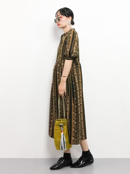 Collente Yuco Zozotown Jeanasisのワンピースを使ったコーディネート Wear