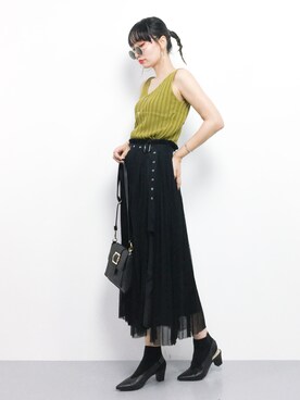 COLLENTE(yuco)さん（レディース・168cm）の夏コーディネート