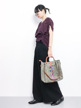 COLLENTE(yuco)さん（レディース・168cm）の夏コーディネート