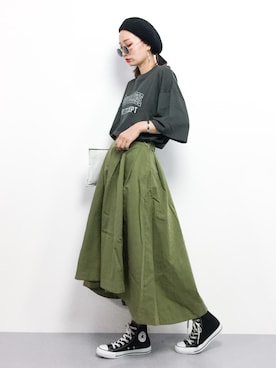 COLLENTE(yuco)さん（レディース・168cm）の夏コーディネート