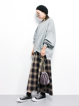 「GYDA（ジェイダ）のアイテム」を使った、COLLENTE(yuco)さん（レディース・168cm・30代）の夏コーディネート