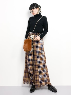 COLLENTE(yuco)さん（レディース・168cm）の秋コーディネート