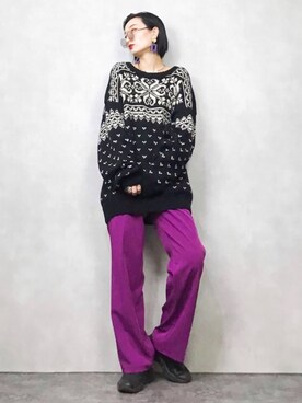 COLLENTE(yuco)さん（レディース・168cm）の冬コーディネート