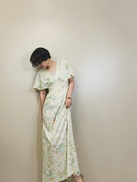 「コレンテ」｜「アイテム（ワンピース/ドレス）」を使った、COLLENTE(yuco)さん（レディース・168cm）の夏コーディネート