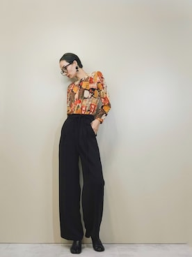 「コレンテ」｜COLLENTE(yuco)さん（レディース・168cm）の秋コーディネート