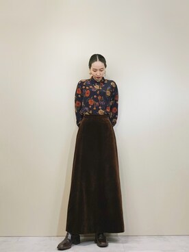「コレンテ」｜COLLENTE(yuco)さん（レディース・168cm）の秋コーディネート