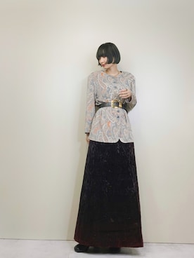 「#今日のコーデ」｜「アイテム（その他）」を使った、COLLENTE(yuco)さん（レディース・169cm）の冬コーディネート