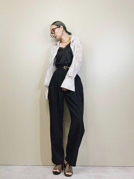 「コレンテ」｜COLLENTE(yuco)さん（レディース・169cm）の春コーディネート