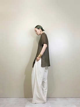 「コレンテ」｜COLLENTE(yuco)さん（レディース・169cm）の春コーディネート